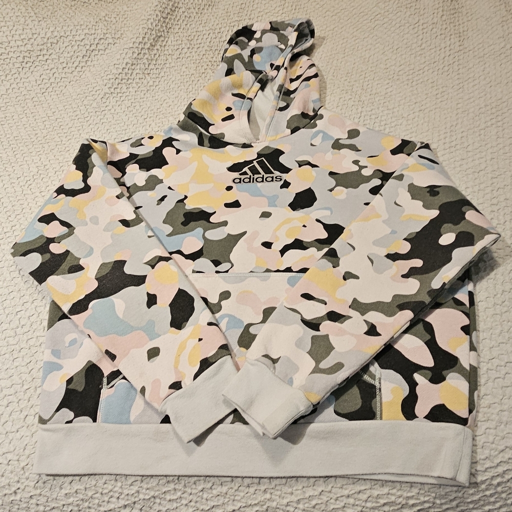 Girl's Adidas hooded sweatshirt
